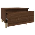 Miniatyrbilde 6 av 10: vidaXL Sidebord brun eik 50x46x35 cm konstruert tre