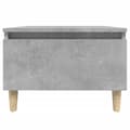 Miniatyrbilde 8 av 11: vidaXL Sidebord 2 stk betonggrå 50x46x35 cm konstruert tre
