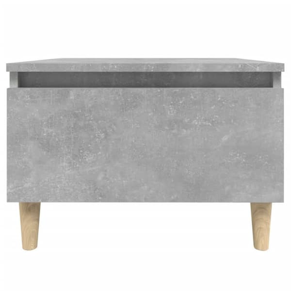 vidaXL Sidebord 2 stk betonggrå 50x46x35 cm konstruert tre