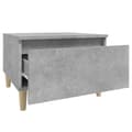 Miniatyrbilde 9 av 11: vidaXL Sidebord 2 stk betonggrå 50x46x35 cm konstruert tre