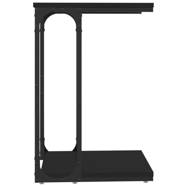 vidaXL Sidebord svart 40x30x60 cm konstruert tre