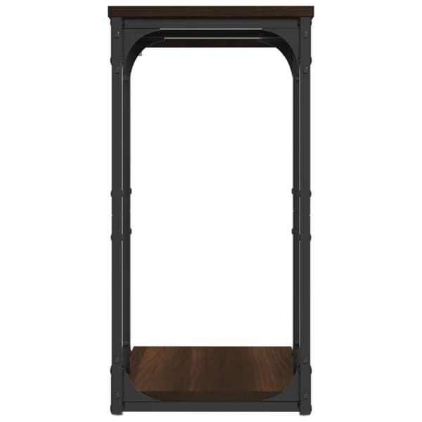 vidaXL Sidebord brun eik 40x30x60 cm konstruert tre