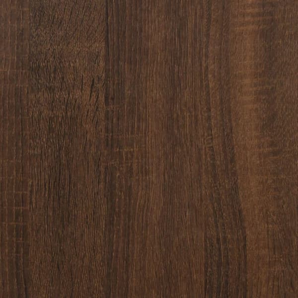 vidaXL Sidebord brun eik 50x35x52 cm konstruert tre