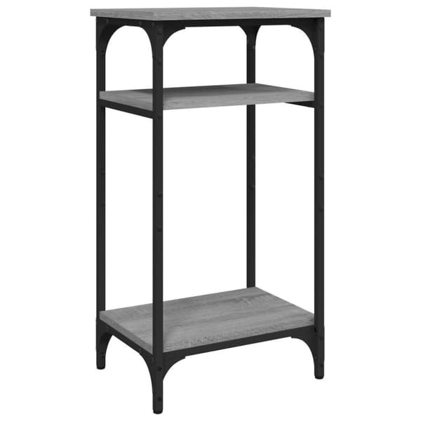 vidaXL sidebord 40x30x75 cm konstrueret træ grå sonoma-eg