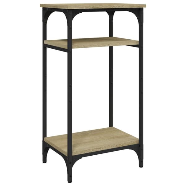 vidaXL sidebord 40x30x75 cm konstrueret træ sonoma-eg