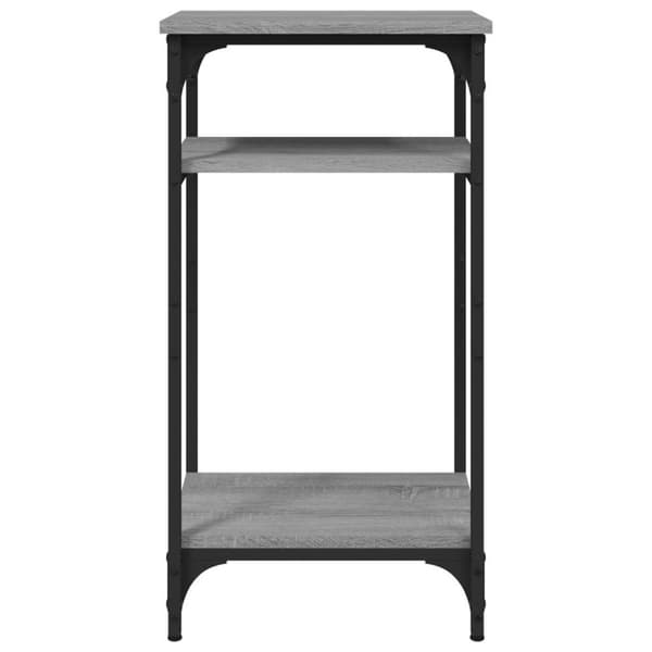 vidaXL Sidebord grå sonoma 40x30x75 cm konstruert tre