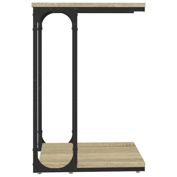 vidaXL sidebord 40x30x60 cm konstrueret træ sonoma-eg