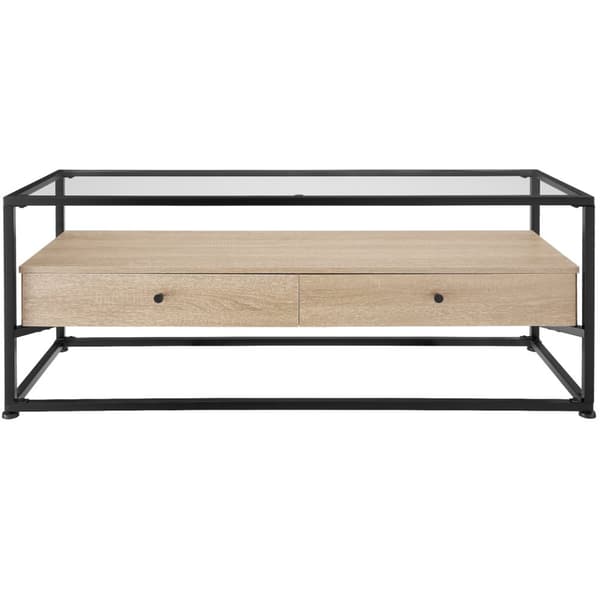 Skænk Maidenhead 121,5x41,5x50,5cm - Industrielt lyst træ, egetræ Sonoma