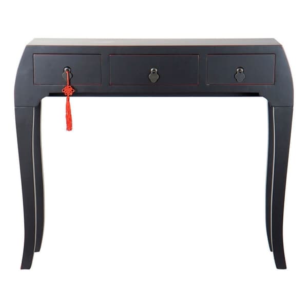 Entrebrod med 3 skuffer DKD Home Decor Sort 96 x 26 x 80 cm