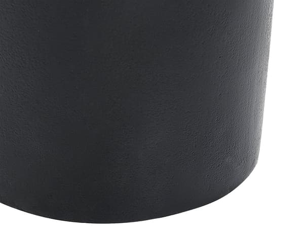 Sidebord Svart Gull Metall Rundt Geometrisk form Moderne Nattbord Stue Soverom