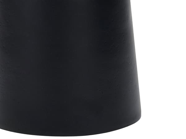 Sidebord Gull Svart Metall Rundt Geometrisk form Moderne Nattbord Stue Soverom
