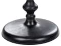 Miniatyrbilde 7 av 8: Sidebord Svart Metall Rundt Geometrisk form Moderne Nattbord Stue Soverom
