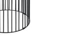 Miniatyrbilde 5 av 6: Sidebord Lys Svart Mangotre Aluminium Dekorativt Liten Stuemøbler