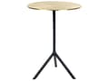 Miniatyrbilde 1 av 7: Sidebord Gull Svart Metall Aluminium Rund form Moderne Minimalistisk Dekorativt Småbord Nattbord
