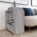 Miniatyrbilde 8 av 8: vidaXL Sidebord grå sonoma 50x26x50 cm konstruert tre