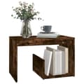 Miniatyrbillede 3 af 7: vidaXL sidebord 59x36x38 cm konstrueret træ røget egetræsfarve