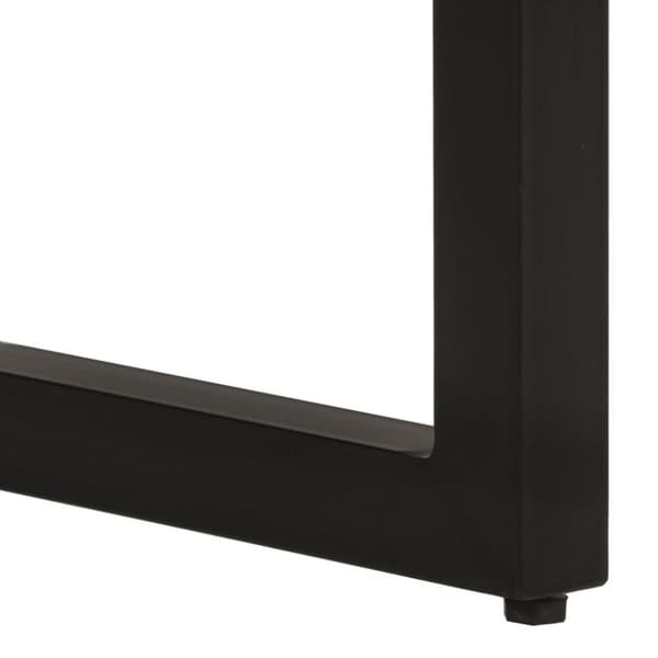 vidaXL konsolbord 110x35x76 cm massivt ru mangotræ