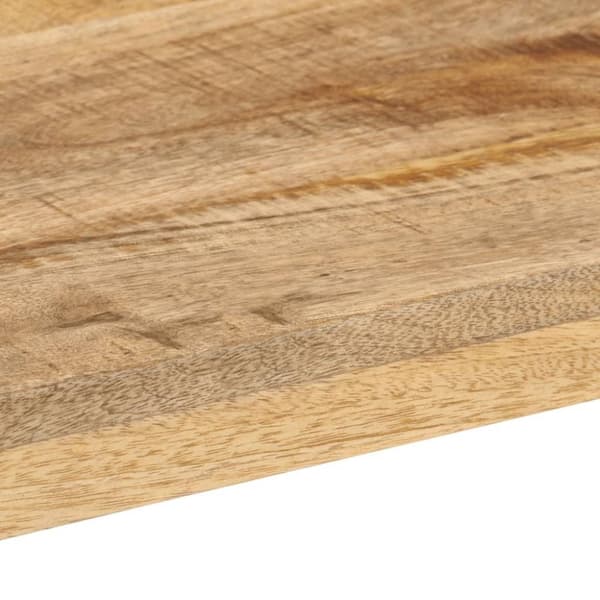 vidaXL konsolbord 110x35x76 cm massivt ru mangotræ