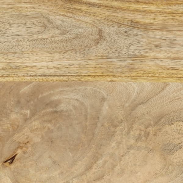 vidaXL konsolbord 110x30x75 cm massivt mangotræ afbleget