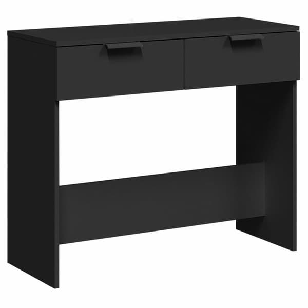vidaXL konsolbord 90x36x75 cm konstrueret træ sort
