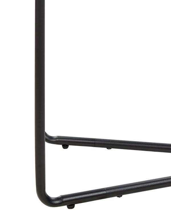 Konsolbord Grå Metal Hvid 110 x 31 cm Moderne Smal Konsol Beton Effekt Bord til Entre