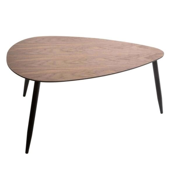 Set med 2 soffbord i valnötsstil "Mileo" Atmosphera