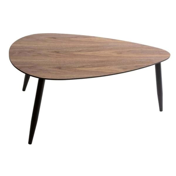 Set med 2 soffbord i valnötsstil "Mileo" Atmosphera
