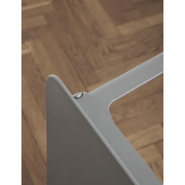 Stadigt sidobord - grafit - stort