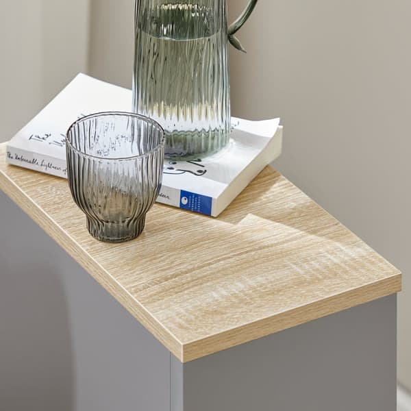 SoBuy Sidobord Förvaringsbord Soffbord Cafébord FBT111x2