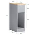 Miniatyrbild 2 av 9: SoBuy Sidobord Förvaringsbord Soffbord Cafébord FBT111x2