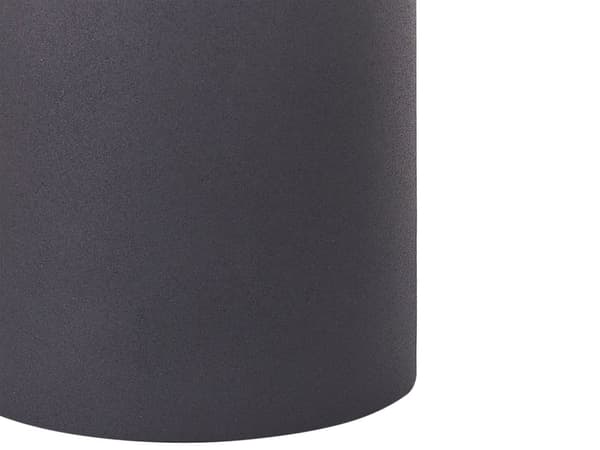 Sidebord Svart Metall ø 36 cm Moderne design Dekorativt Småbord