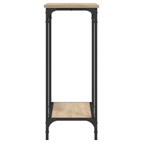 vidaXL Konsolipöytä Sonoma-tammi 75x30,5x75 cm tekninen puu