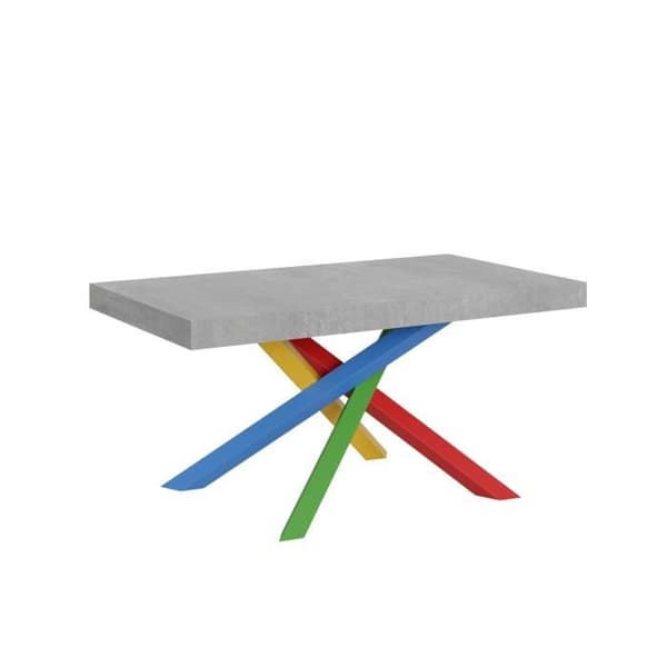 Utsträckbar bord - Volantis - 90x160/420 cm - Metall - Kontinuerlig - Design - 8 platser