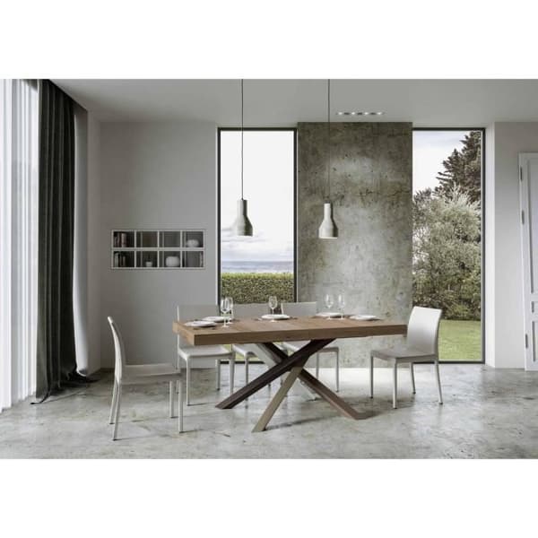 Utdragbart bord Utdragbart bord 90x160/420 cm Volantis Ek Naturstomme 4/C