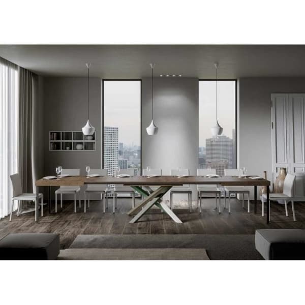 Volantis bord 90x160 långsträckt valnötsskiva 420 bas 4/A