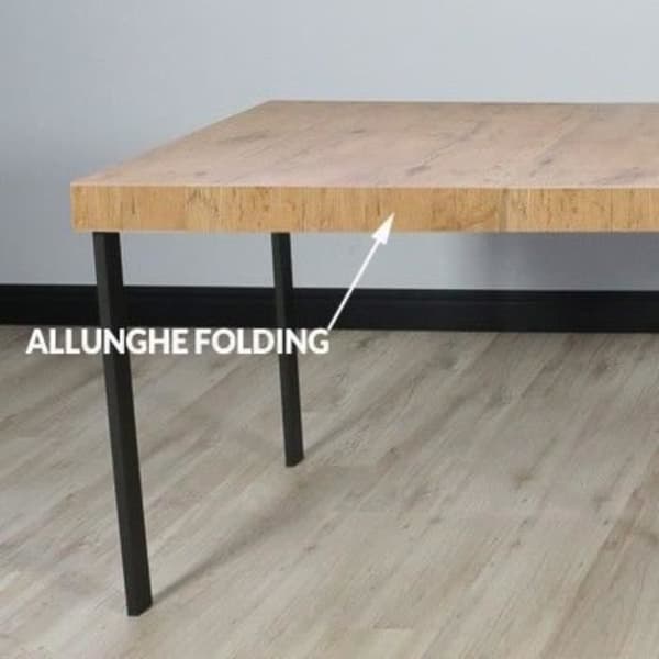 Valnötskonsol KARAMAY PREMIUM utdragbar upp till 300 cm