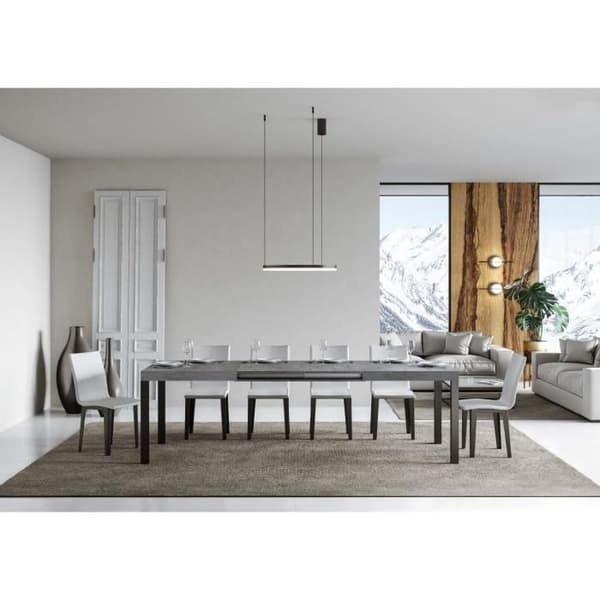 Utbyggbar bord - Itamoby - VE160TAEVE420-CM-AN - Grå - 160 cm - Utbyggbar upp till 420 cm