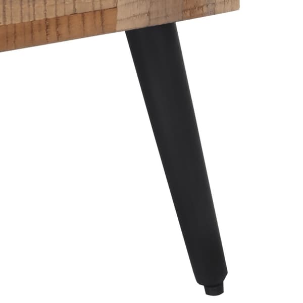 vidaXL Sidobord 40x40x45 cm massiv återvunnen teak