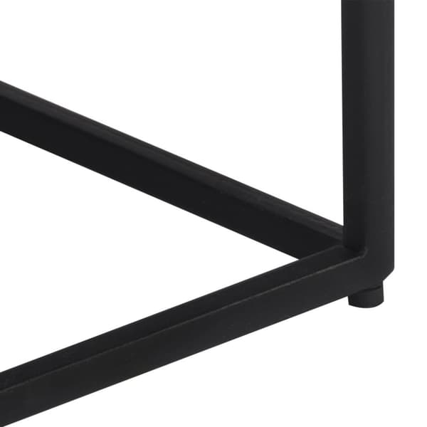 vidaXL sidebord 50x50x50 cm massivt genbrugsteak