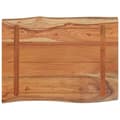 Pikkukuva 3 / 9: vidaXL Pöytälevy 50x40x2,5 cm suorakaide täysi akasiapuu elävä reuna