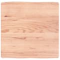 Pikkukuva 2 / 10: Pöytälevy ruskea 60x60x(2-6)cm käsitelty täystammi elävä reuna