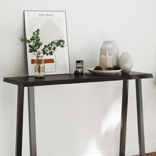 Pöytälevy ruskea 120x40x(2-4)cm käsitelty täystammi elävä reuna