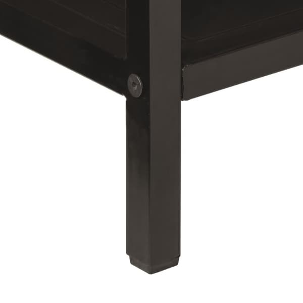 vidaXL Konsolipöytä 100x35x76 cm täysi mangopuu ja rauta