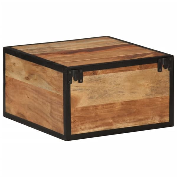 vidaXL Veggmontert nattbord 35x35x20 cm heltre akasie