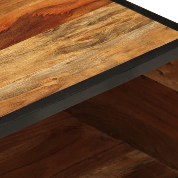 vidaXL Veggmontert nattbord 35x35x20 cm heltre akasie