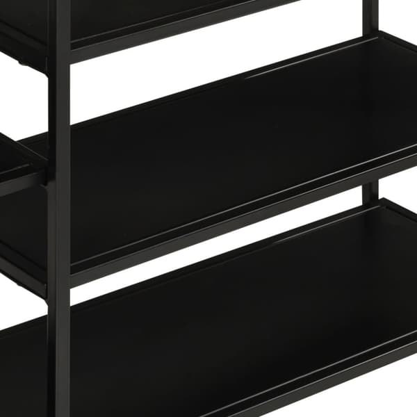vidaXL Konsollbord 110x30x75 cm grovt heltre mangotre og jern