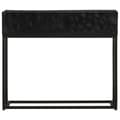 Miniatyrbilde 3 av 10: vidaXL Konsollbord svart 90x30x76 cm heltre mango og jern