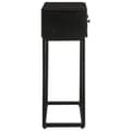 Miniatyrbilde 4 av 10: vidaXL Konsollbord svart 90x30x76 cm heltre mango og jern