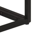 Miniatyrbilde 8 av 10: vidaXL Konsollbord svart 90x30x76 cm heltre mango og jern