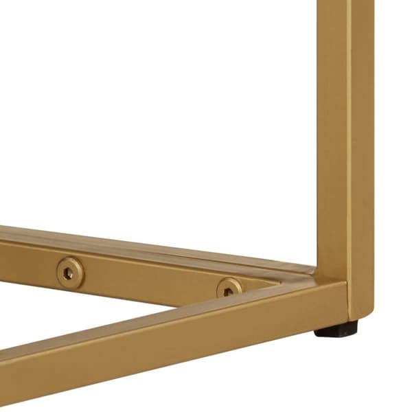 vidaXL Konsollbord 90x30x76 cm heltre mango og jern
